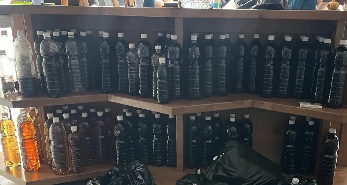 В Сочи с начала года изъяли более 50 тысяч литров контрафактного алкоголя