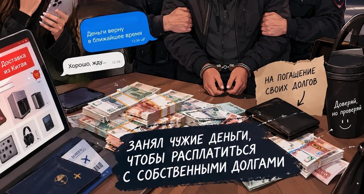 В Сочи задержали мужчину, который занял у двух женщин 1,4 млн на технику из Китая и потратил их на долги